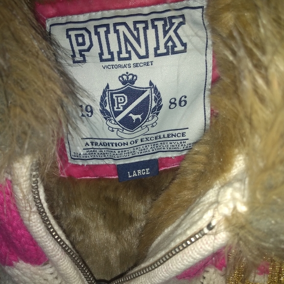 Pink Victoria's Secret Vintage Hoodie - Picture 10 of 14